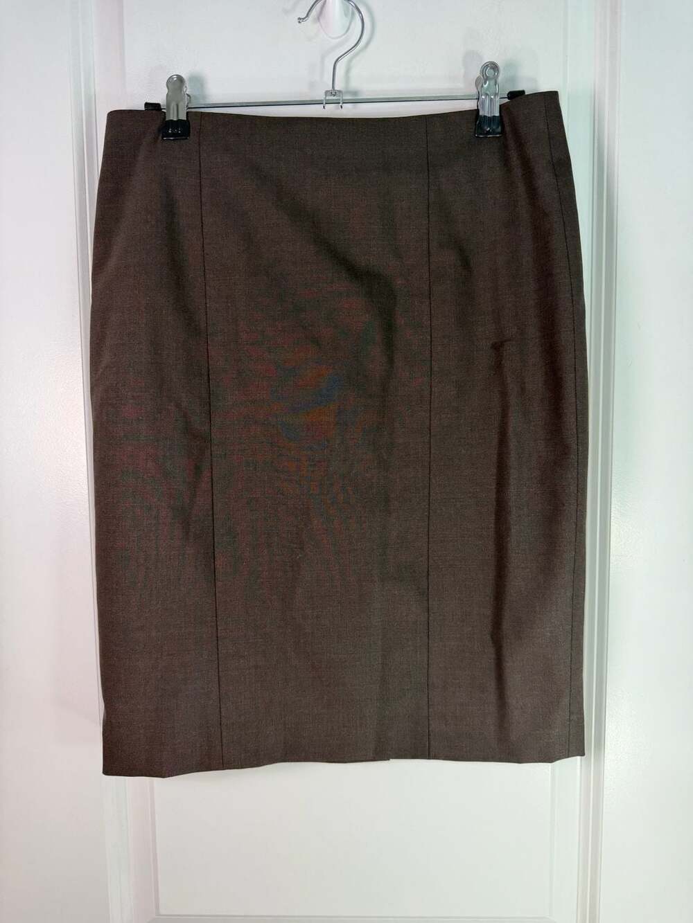 Ann Taylor Petite Brown Lined Pencil Skirt Size 6P